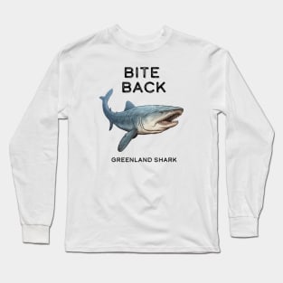 Greenland Shark Bite Back Long Sleeve T-Shirt